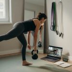Selbst zu Hause Sport treiben und lernen